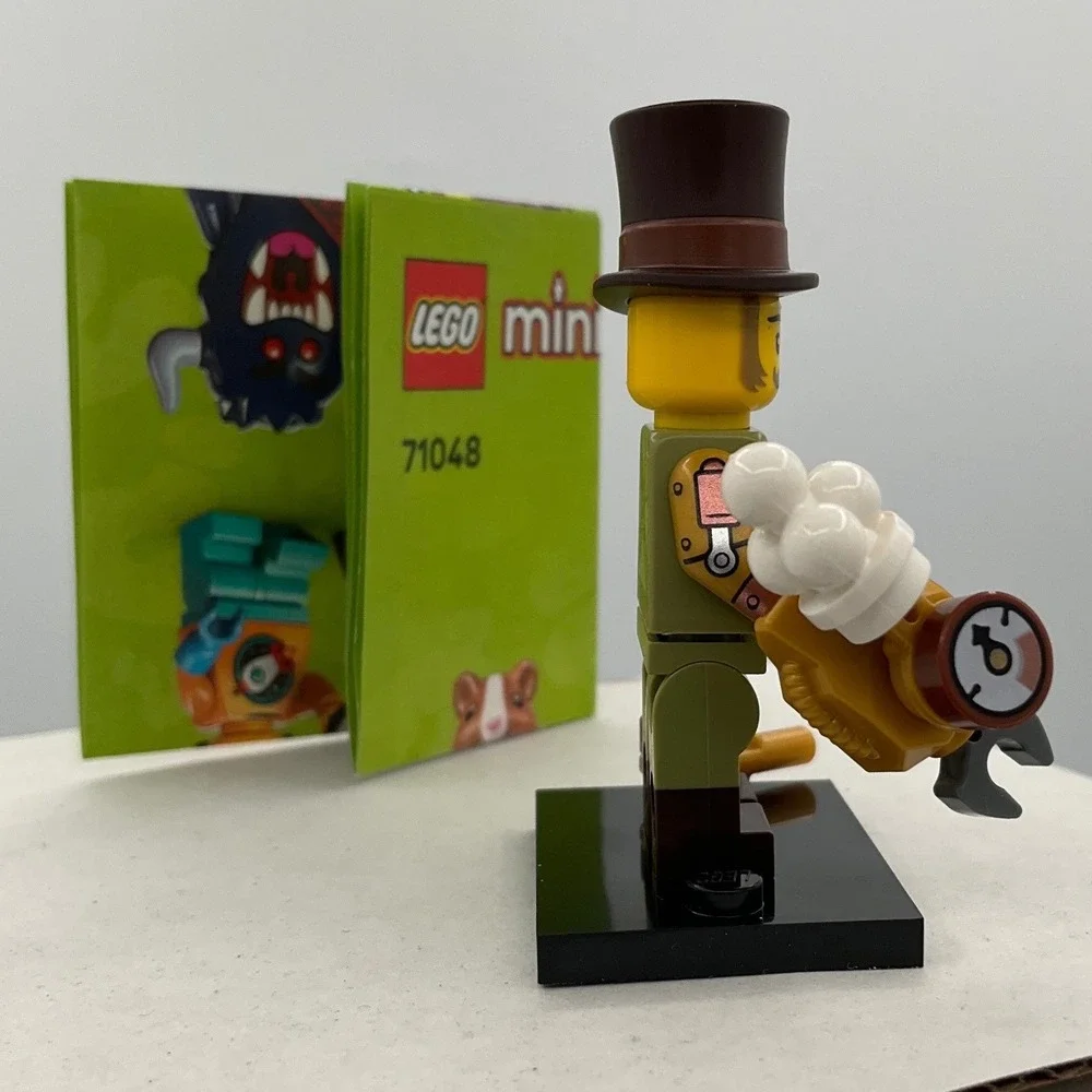 LEGO Minifigures Series 26 Space Steampunk Inventor 71048 with Box and Baseplate